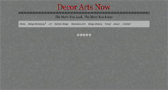 Desktop Screenshot of decorartsnow.com